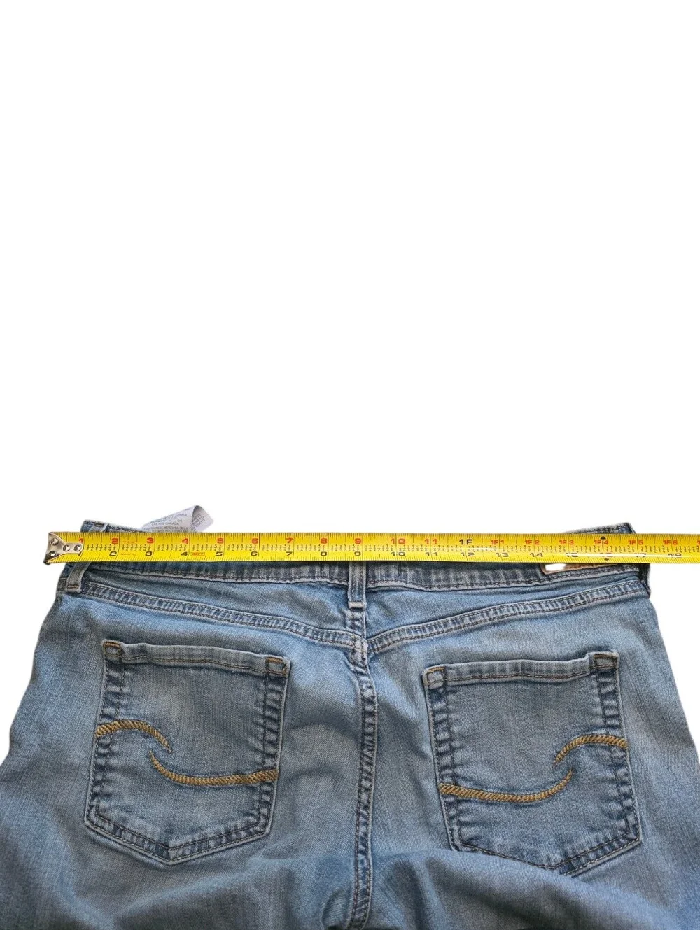 Signature By Levi's Vintage Mid Rise Straight Leg Denim Jeans Size 12